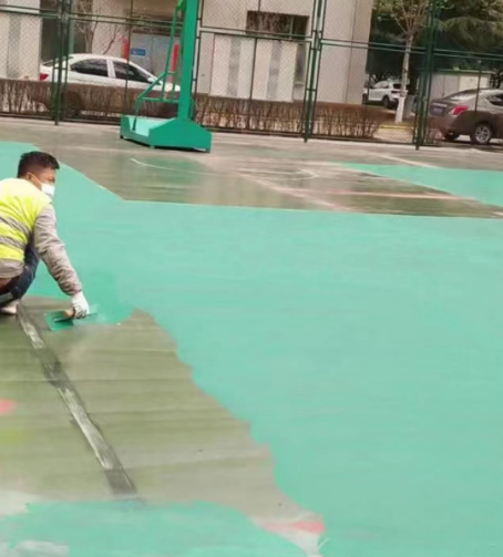 邯郸球场地面翻新